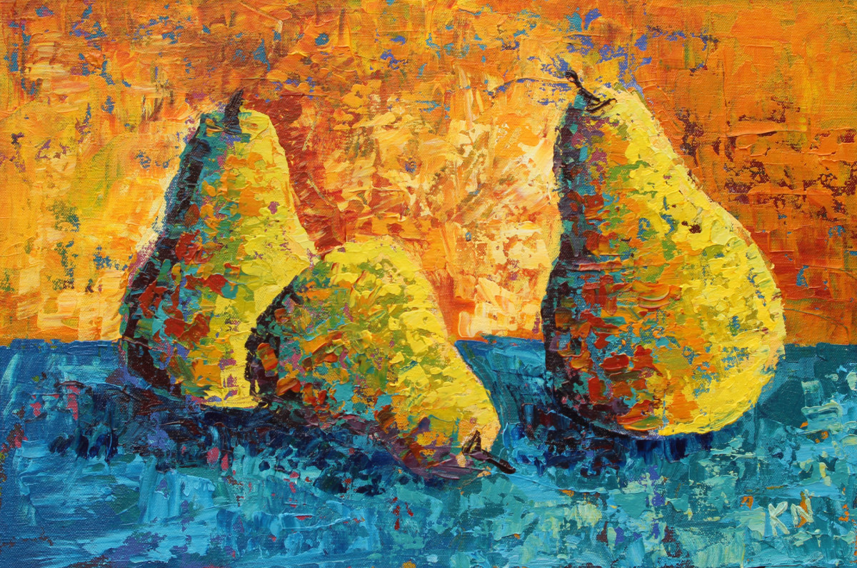 Pears by Karin Neuvirth 