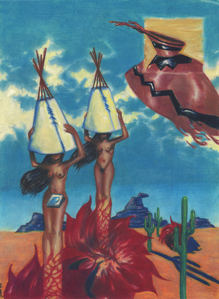 Desertshore 4 (Indian) by J. Alan Cumbey 