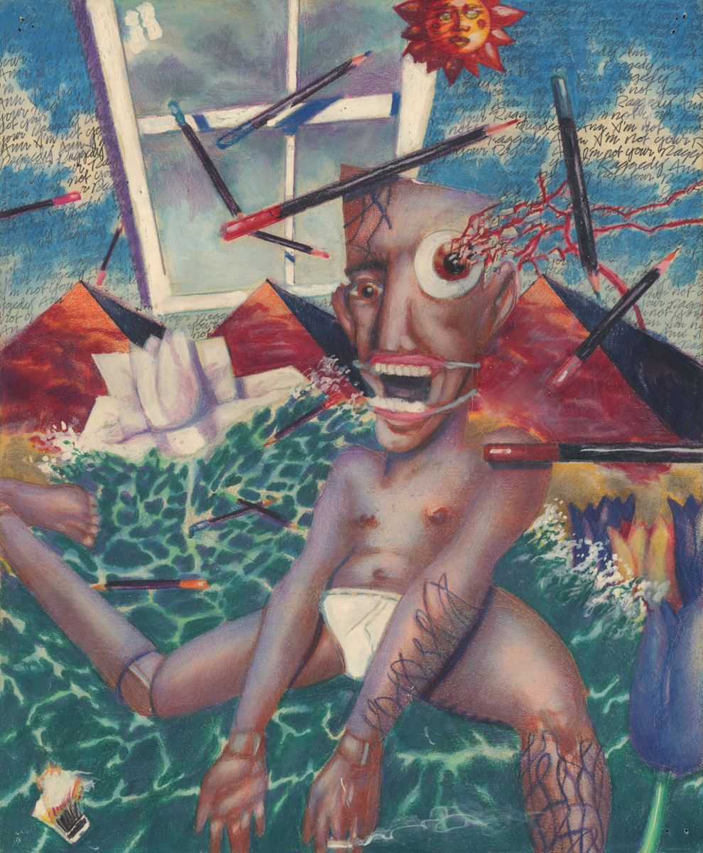 Self Portrait: Rag Doll by J. Alan Cumbey 