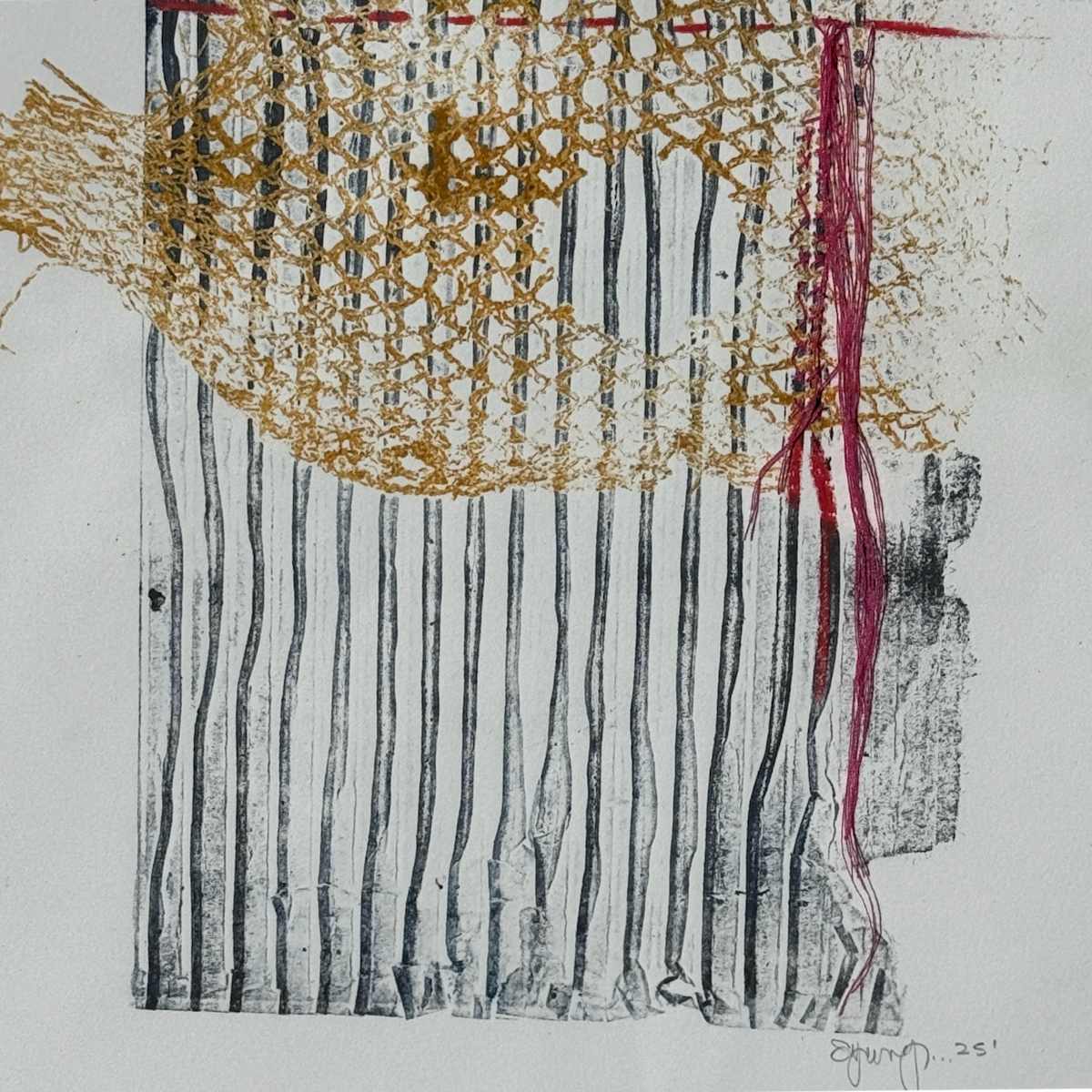 Vertical Lines Interrupted by Scott D.S. Young  Image: Click on the thumbnail to view
