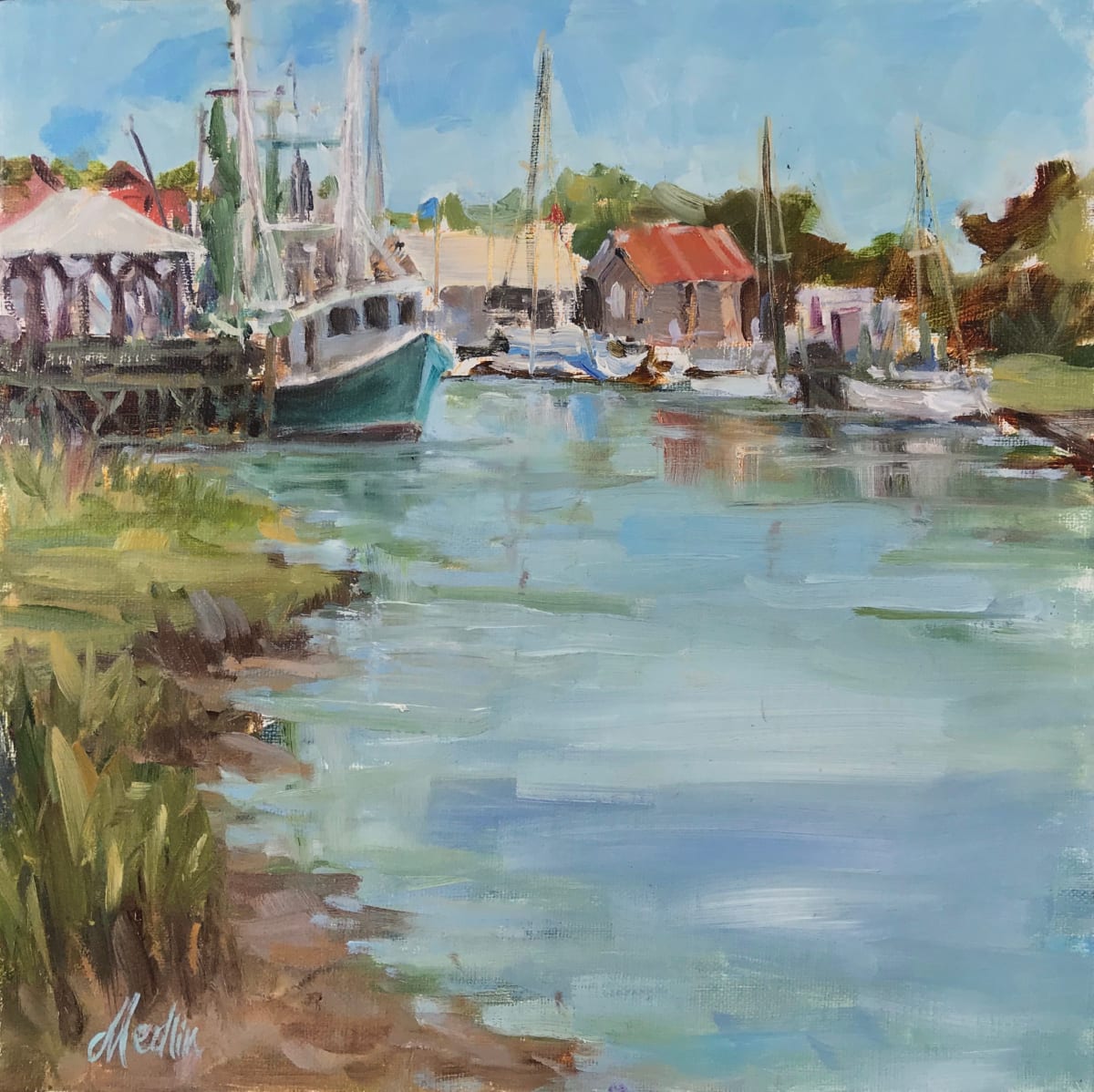 Shem Creek Afternoon, Image 1.