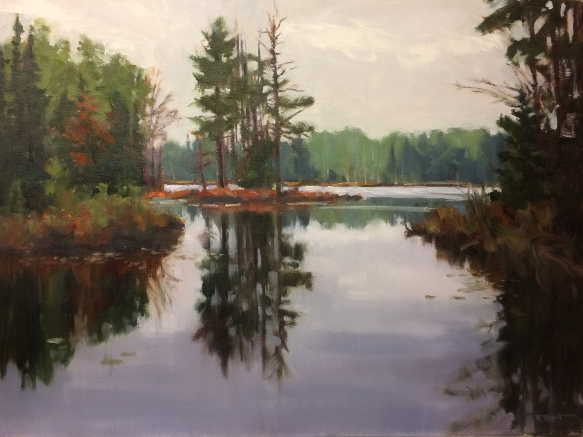 Reflections on a Grey Day by Rachel Pettit 