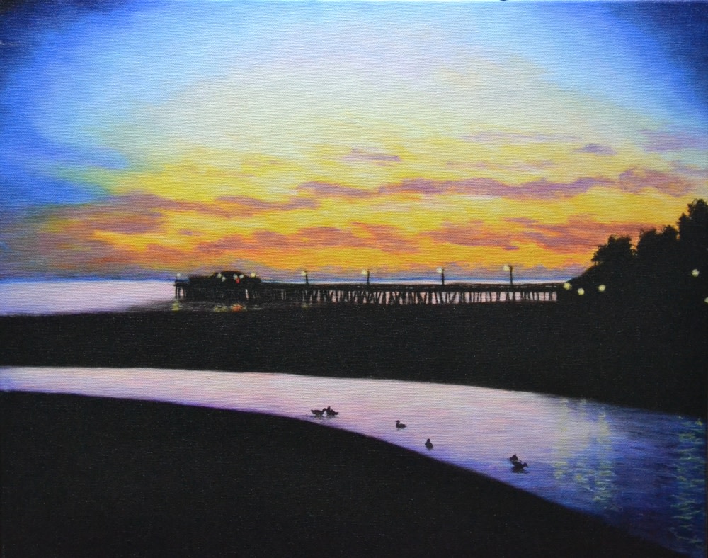 Capitola Sunset 2 by Holly Masri 