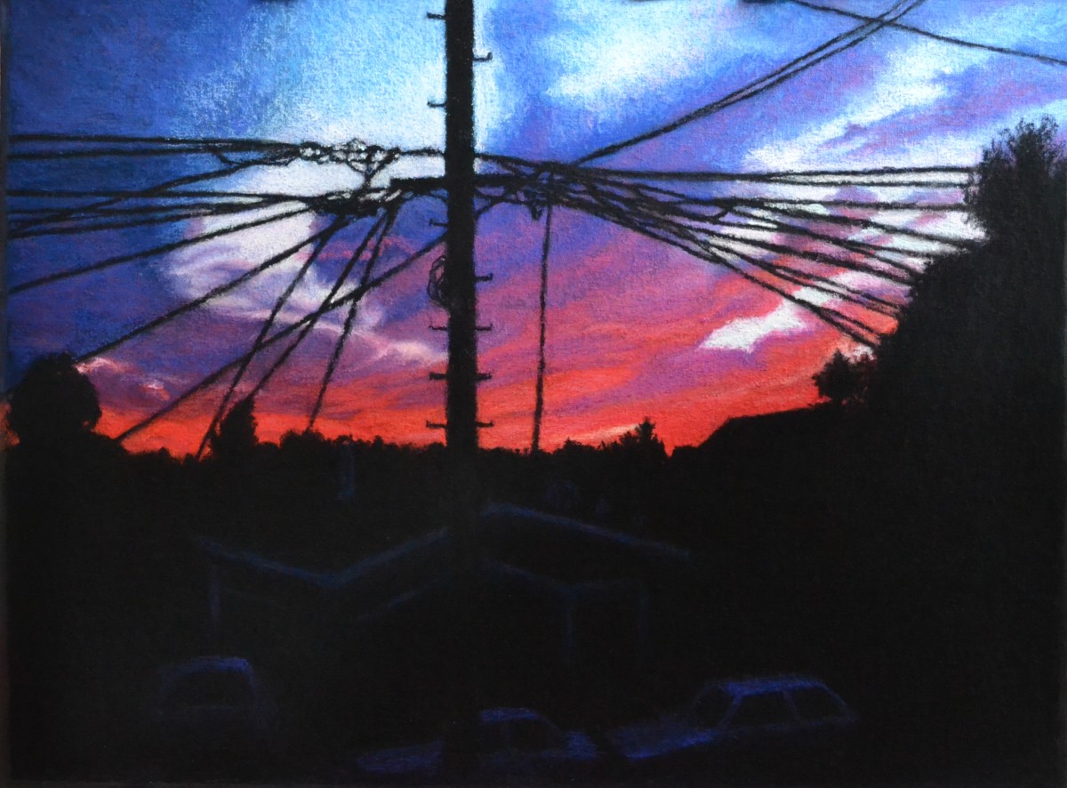 Sunset, Wired by Holly Masri 