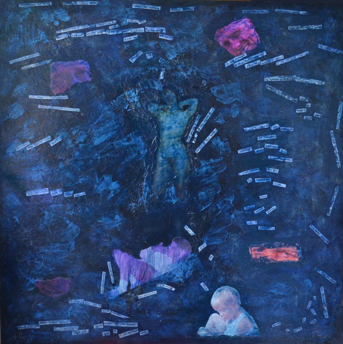 Tangled Up In Blue by Holly Masri 