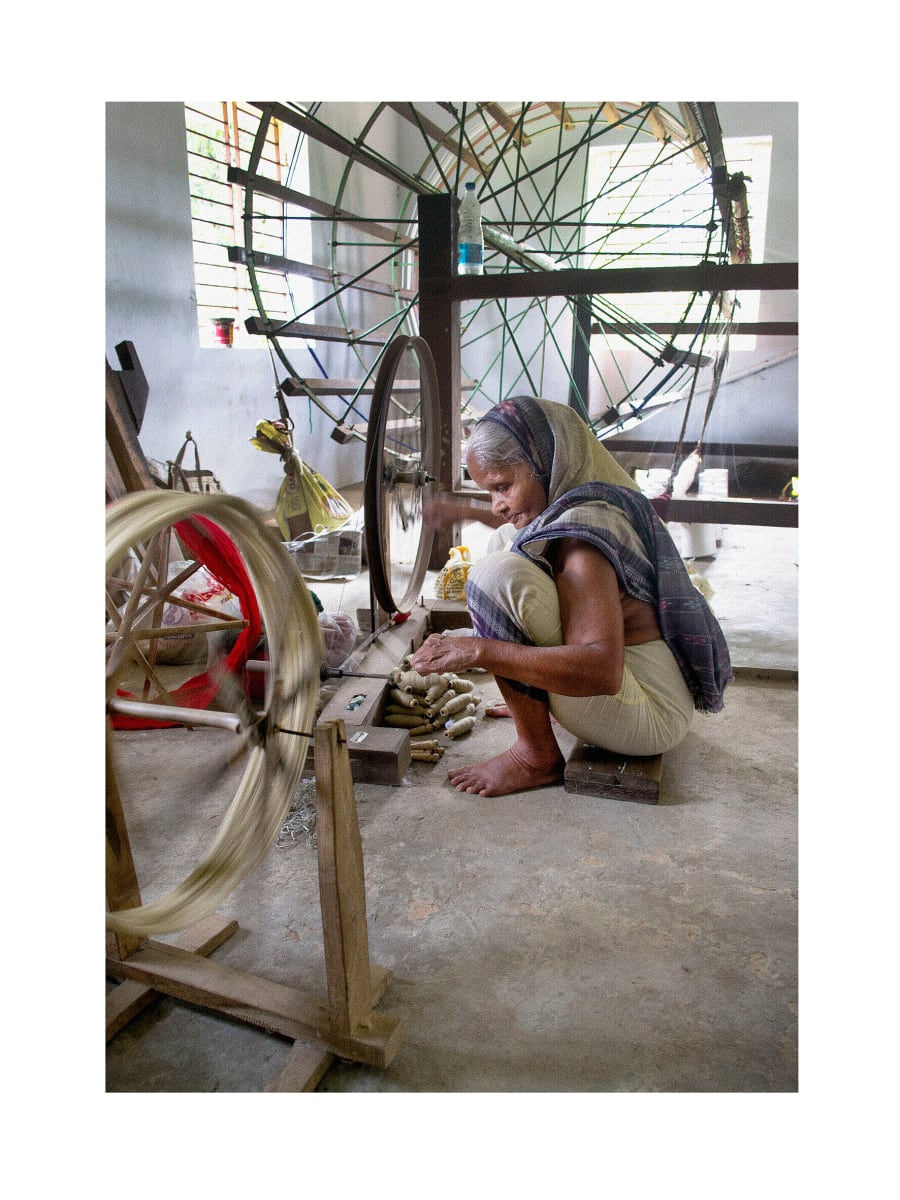 Winding Khardi cotton, Image 1.