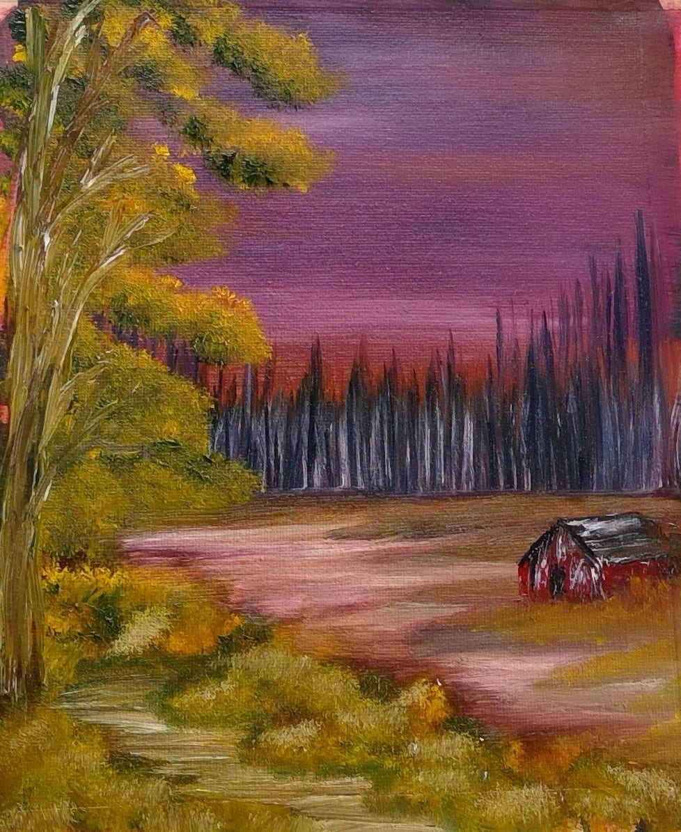 Evening at Sunset by Barbara J Zipperer, Image 1.
