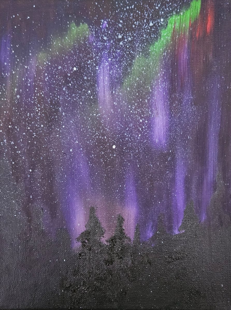 Light Show Northern Lights by Barbara J Zipperer  Image: The northern lights never fail to inspire awe. If you could see the aurora anywhere in the world, where would you go?

#LightShowNorthernLights #barbarajzipperer