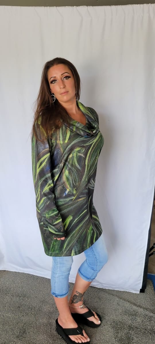 MIA TUNIC - GREENHOUSE by Barbara J Zipperer 