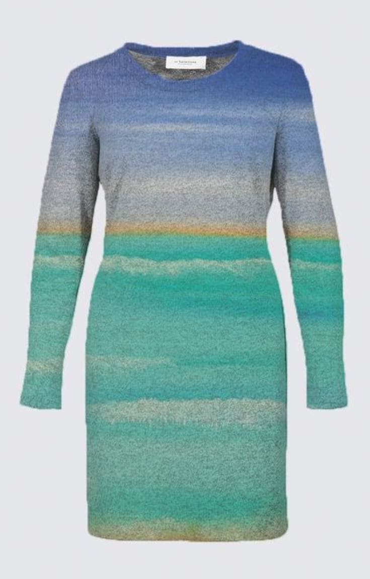 Sophia Dress - Crescent Beach by Barbara J Zipperer 