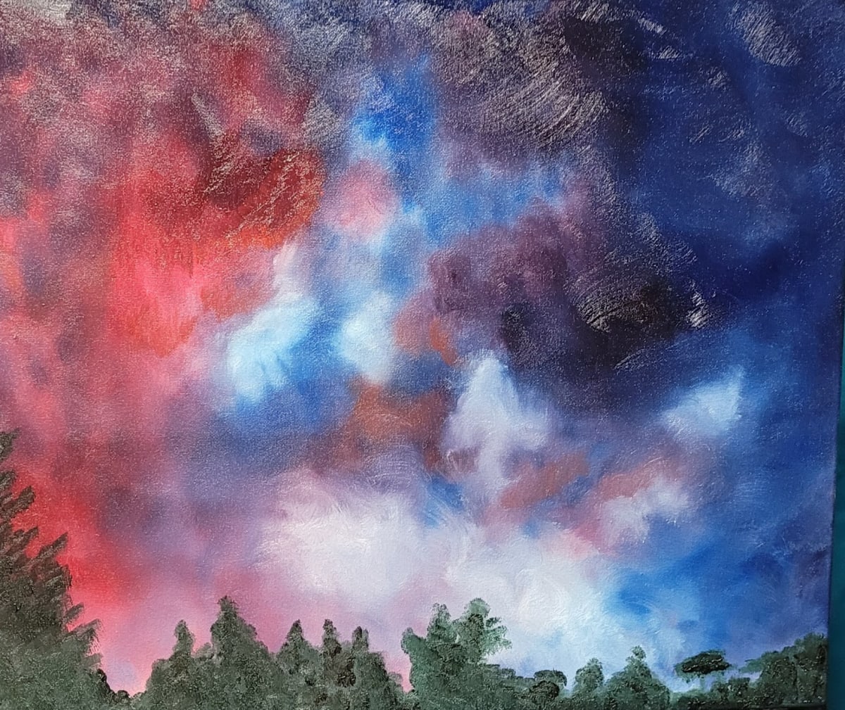 Purple Sunset by Barbara J Zipperer 