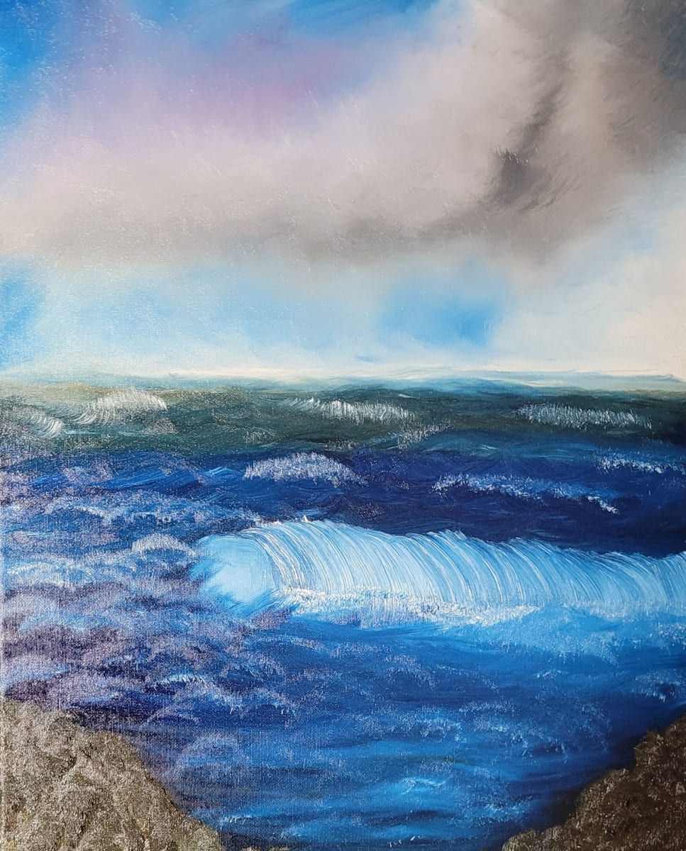 Secluded Beach II by Barbara J Zipperer, Image 1.