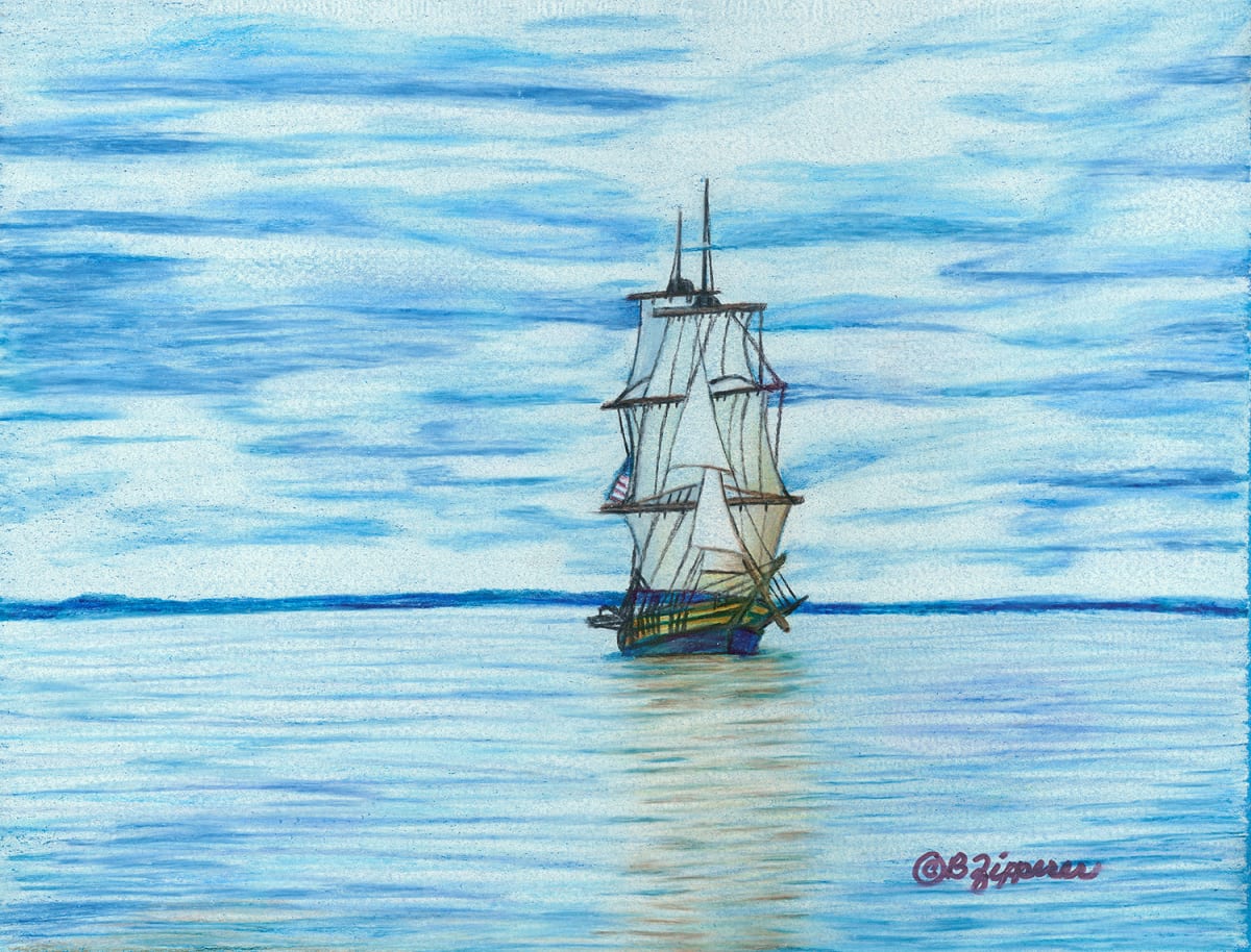 US Brig Niagra by Barbara J Zipperer, Image 1.