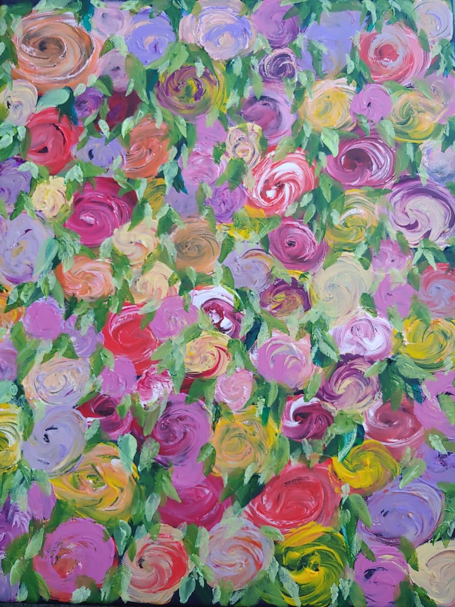 Roses, Roses by Barbara J Zipperer 