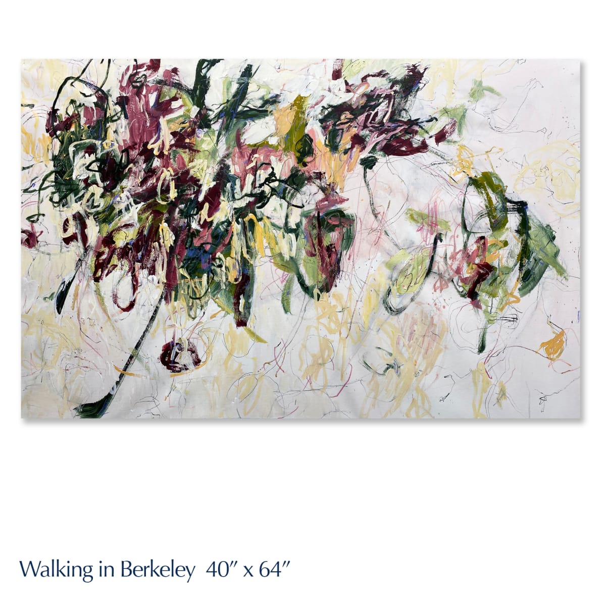 Walking in Berkeley by Jane Burton 