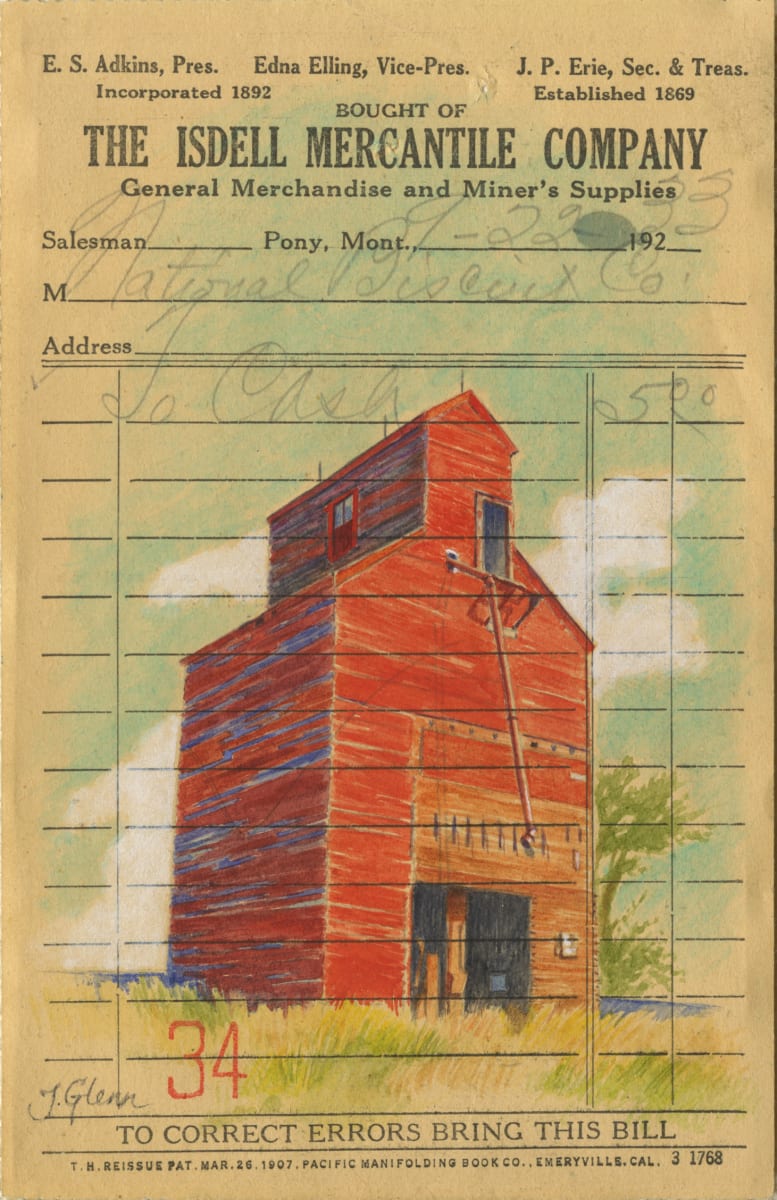 Red Grain Elevator 