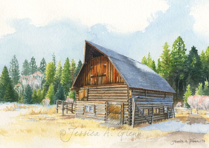 Ant Flat Barn by Jessica Glenn 