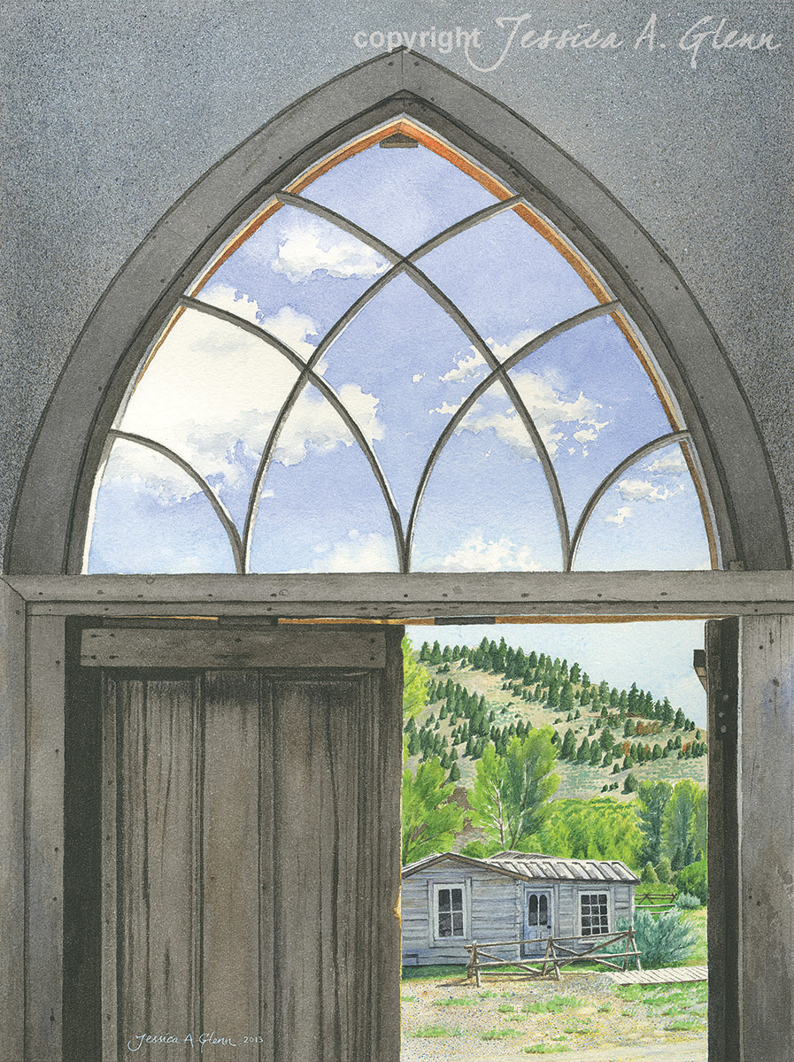 Bannack Sanctuary by Jessica Glenn 
