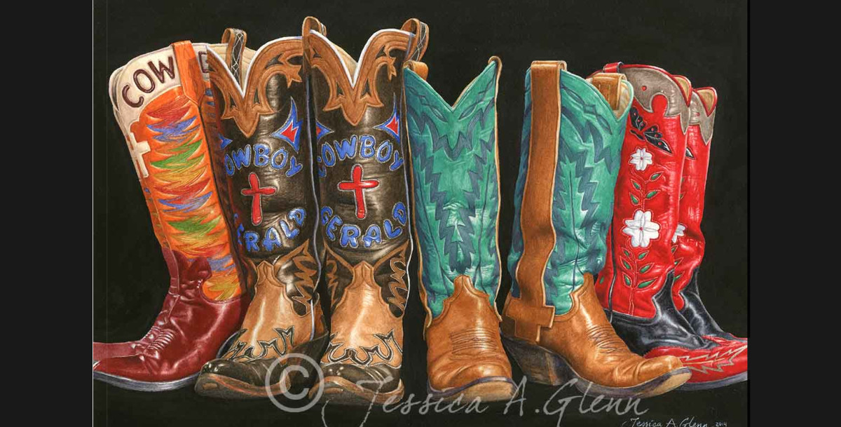 Gerald's Boots II by Jessica Glenn 