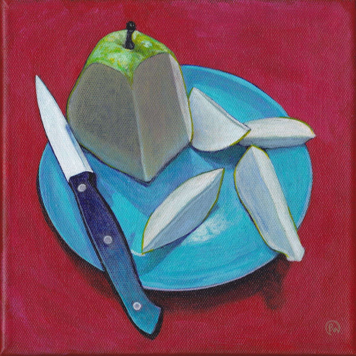 Pear, Pared by Paige Wallis 