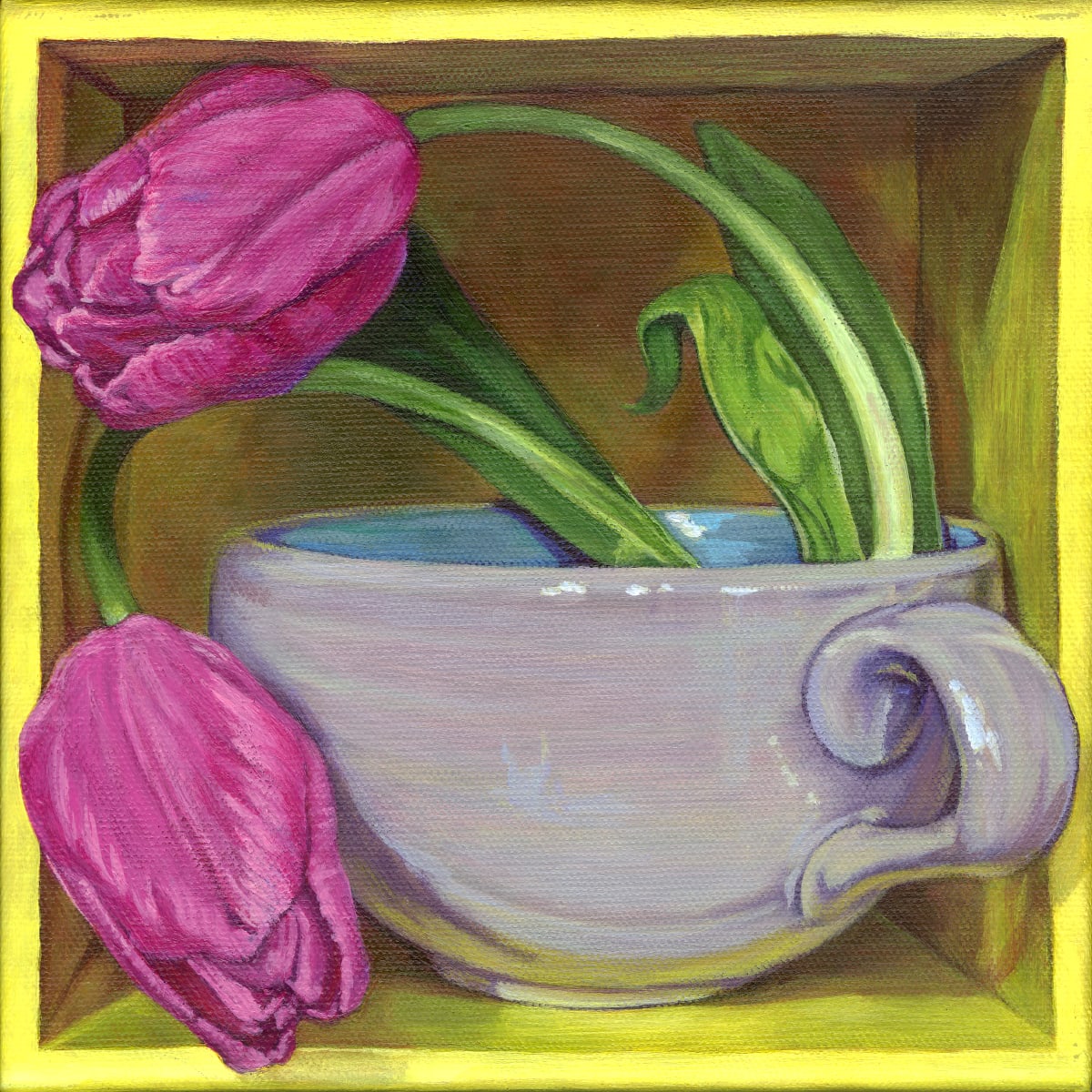 Tea & Tulips by Paige Wallis 