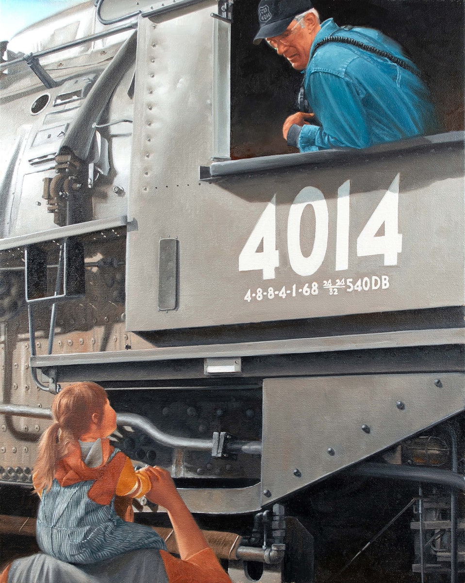 Little Girl and Big Boy 4014 