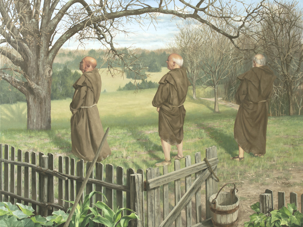 Morning Convocation (In Remembrance) by John Whytock - Oak Rose Studio 