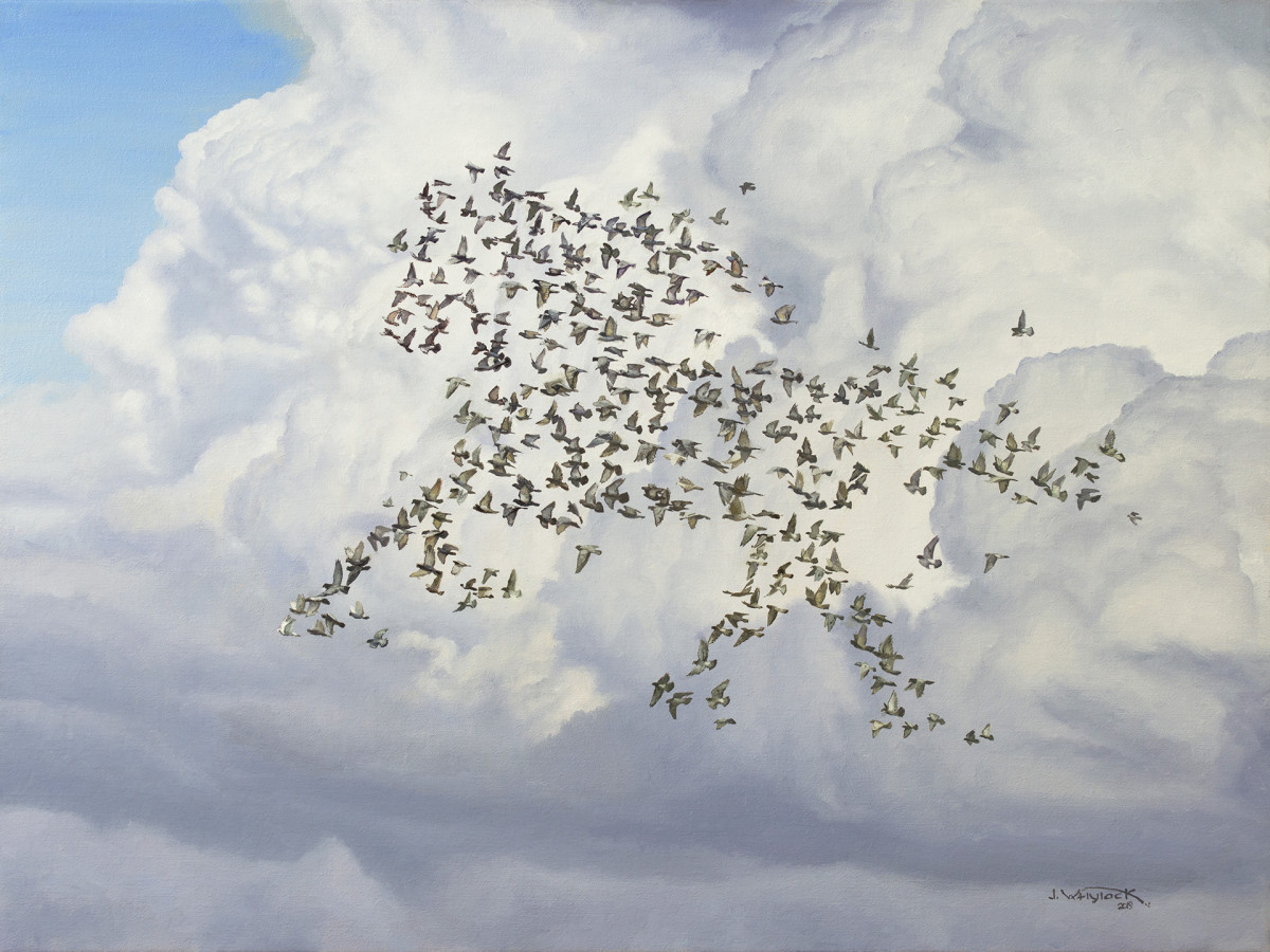 One Fine Spring Day by John Whytock - Oak Rose Studio 