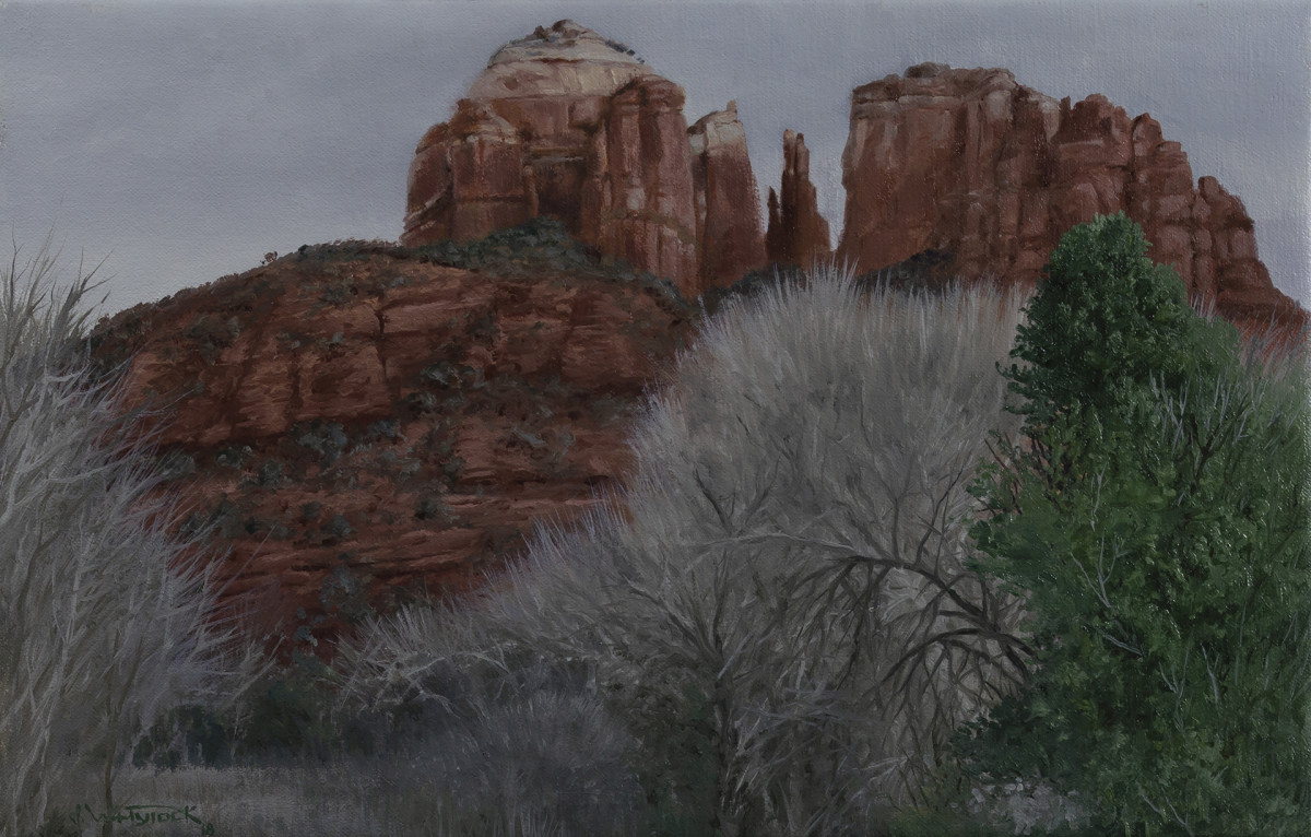 Cathedral Rock by John Whytock - Oak Rose Studio 