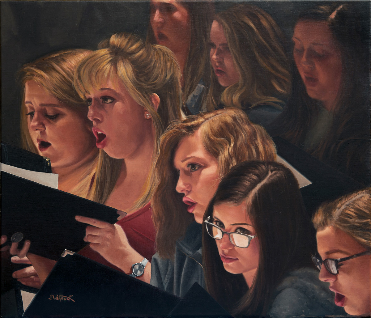 Songbirds by John Whytock - Oak Rose Studio 
