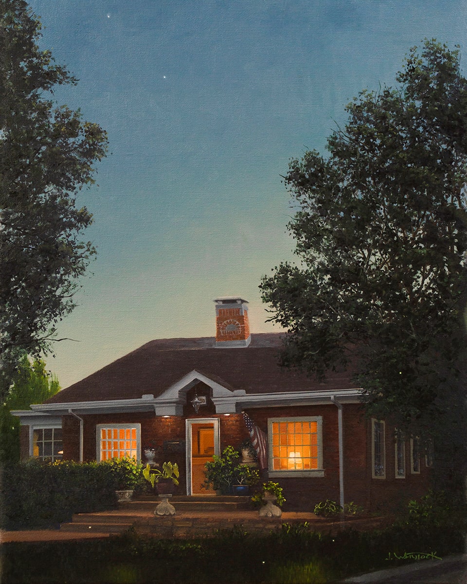 Midwest Evening by John Whytock - Oak Rose Studio 