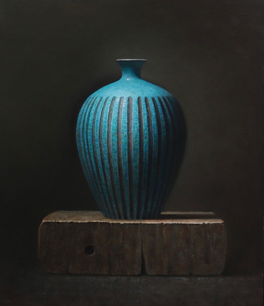 Structure in Blue by Jeremy Goodding 