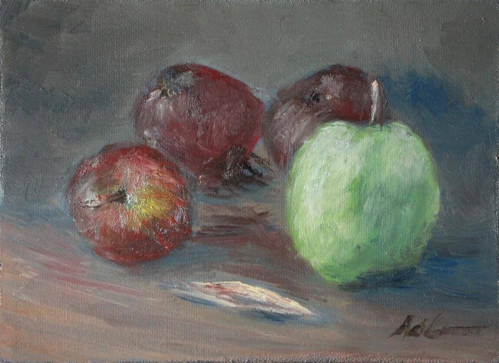 Apples and Leave by Ari Constancio 