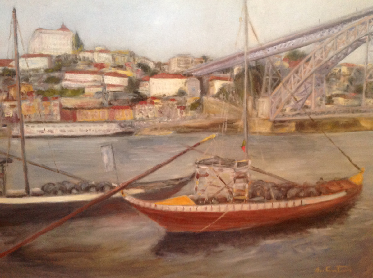 Rabelos in Douro River II by Ari Constancio 
