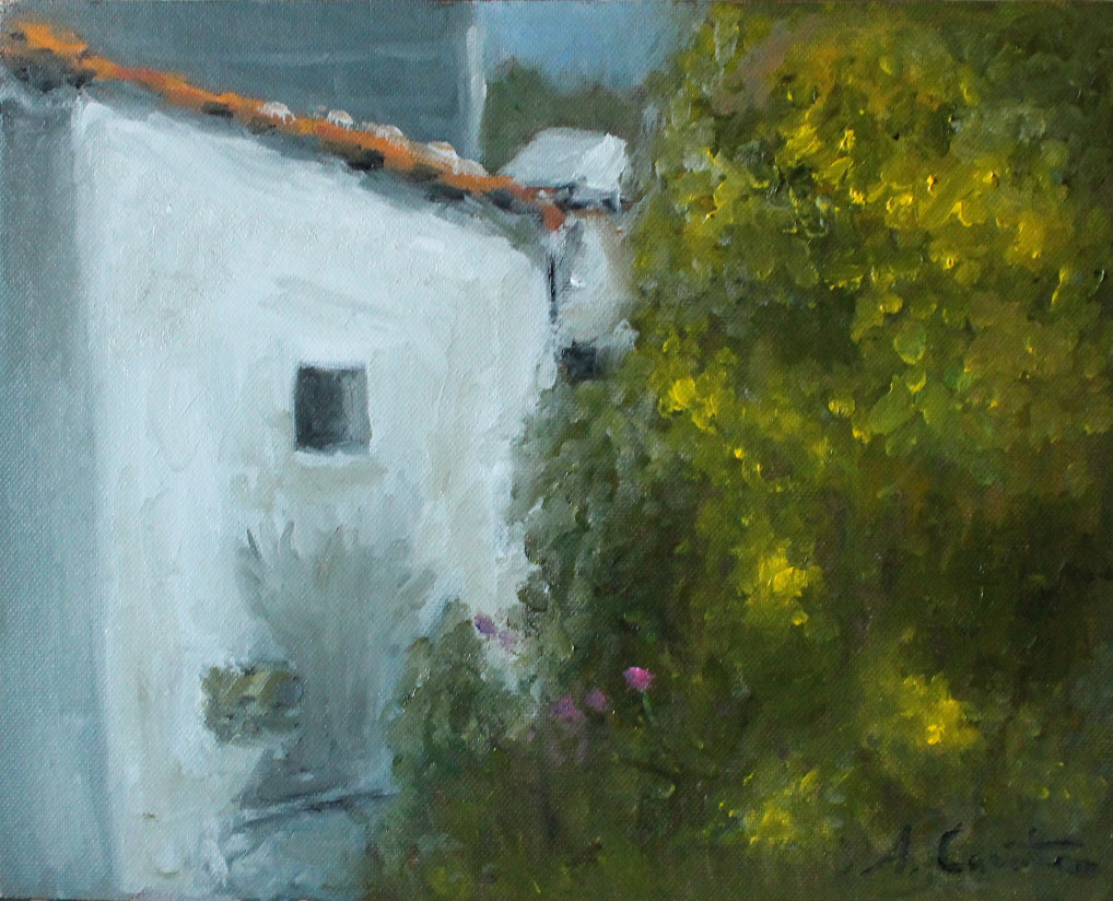 Greens in Backyard by Ari Constancio 