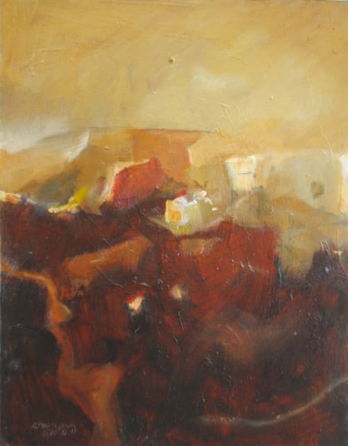 Reflections on a Brass Interior 