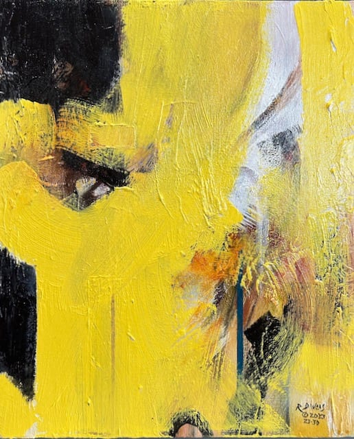 Blind-Sided w/ Yellow by Richard D. Weis, Image 1.