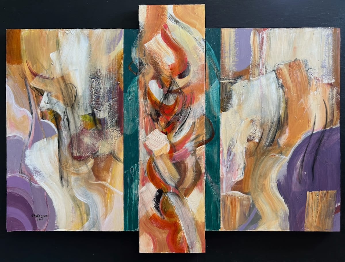 Triptych by Richard D. Weis, Image 1.