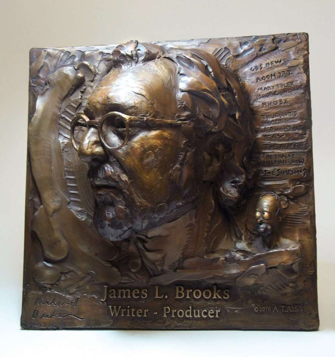 James L. Brooks for Television Hall of Fame by Richard Becker 