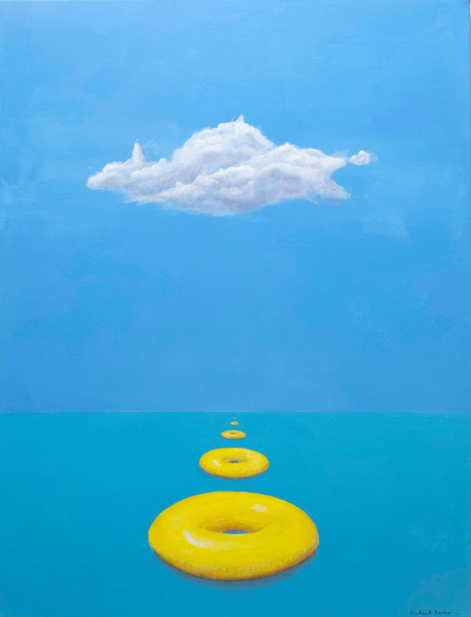 .Cloud with Floats by Richard Becker 