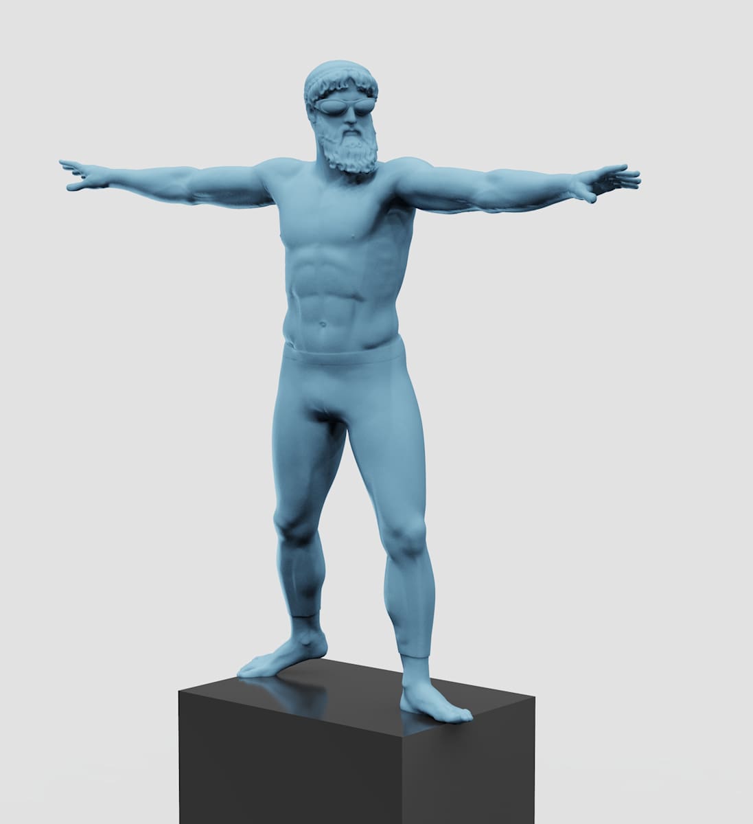 Poseidon (warrior pose) by Richard Becker, Image 1.