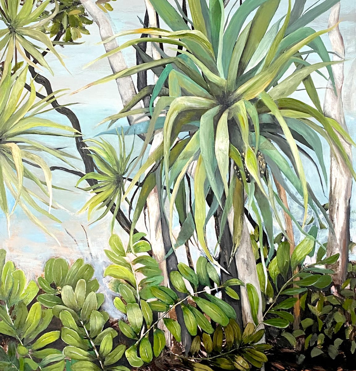 Moreton Palms 2 by Kaz Burton 