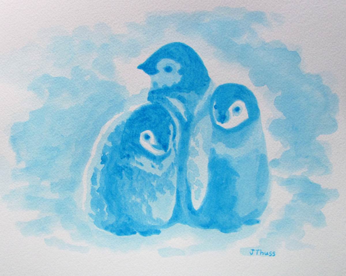 Baby Penguins by Jane Thuss, Image 1.