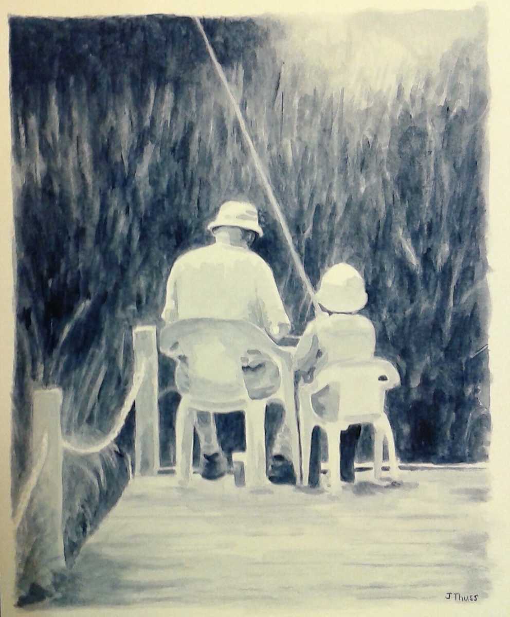 Gone Fishing by Jane Thuss, Image 1.