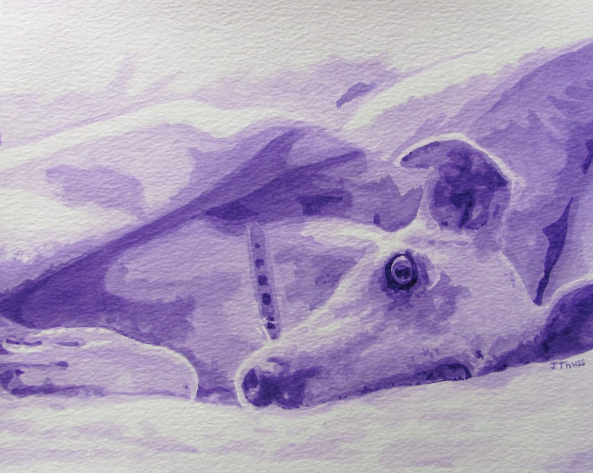 Greyhound by Jane Thuss, Image 1.