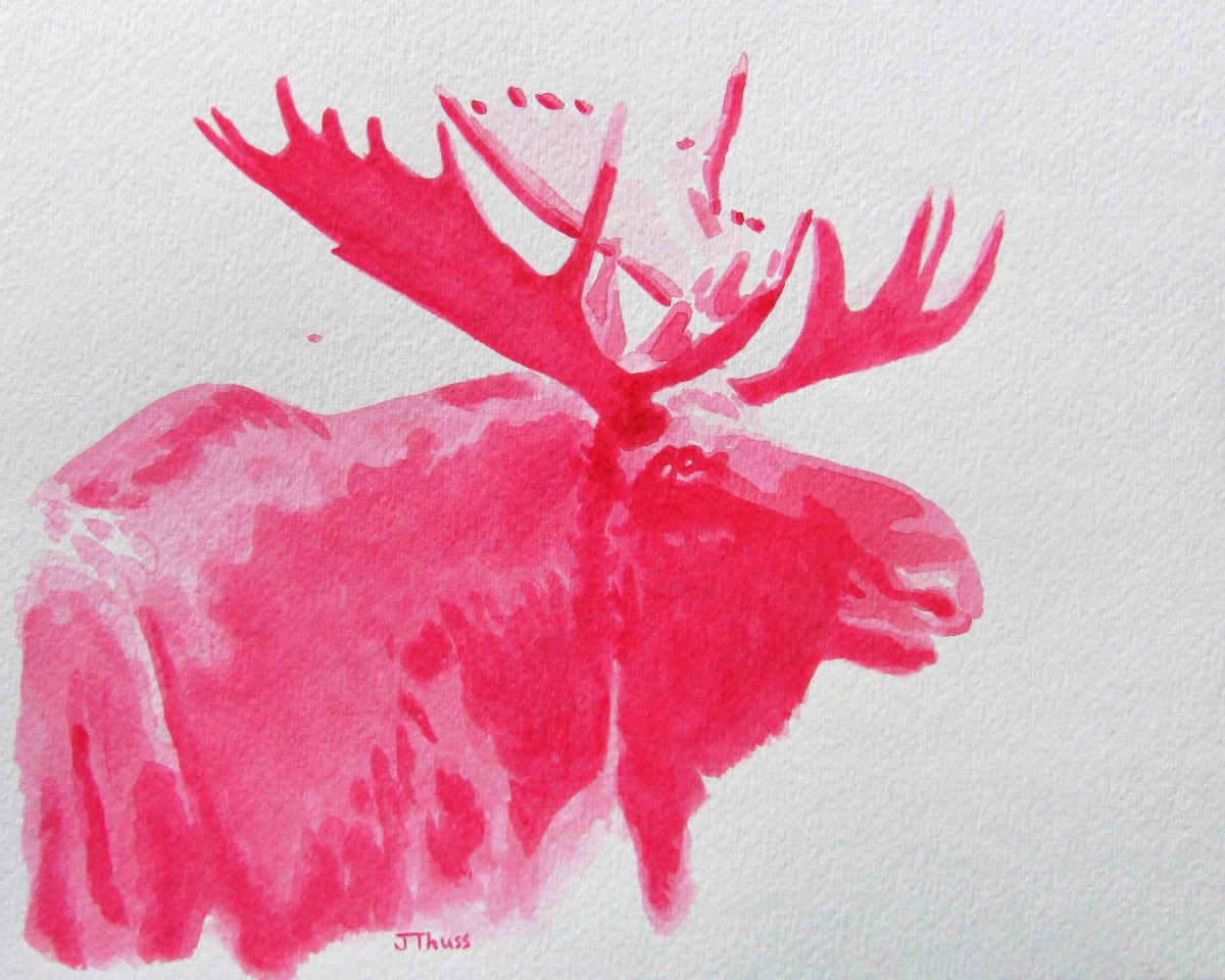 Moose - Canada 150 Series by Jane Thuss 