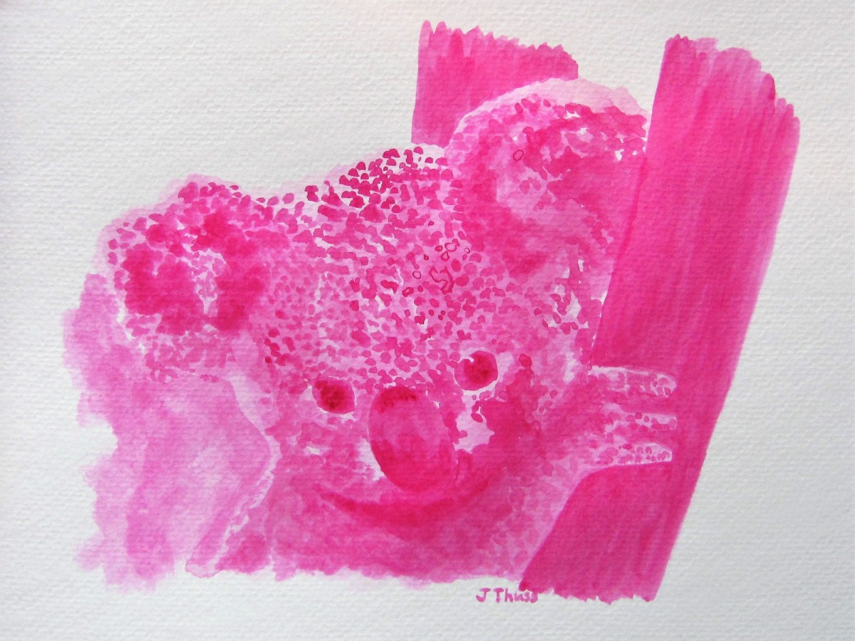 Pink Koala by Jane Thuss 