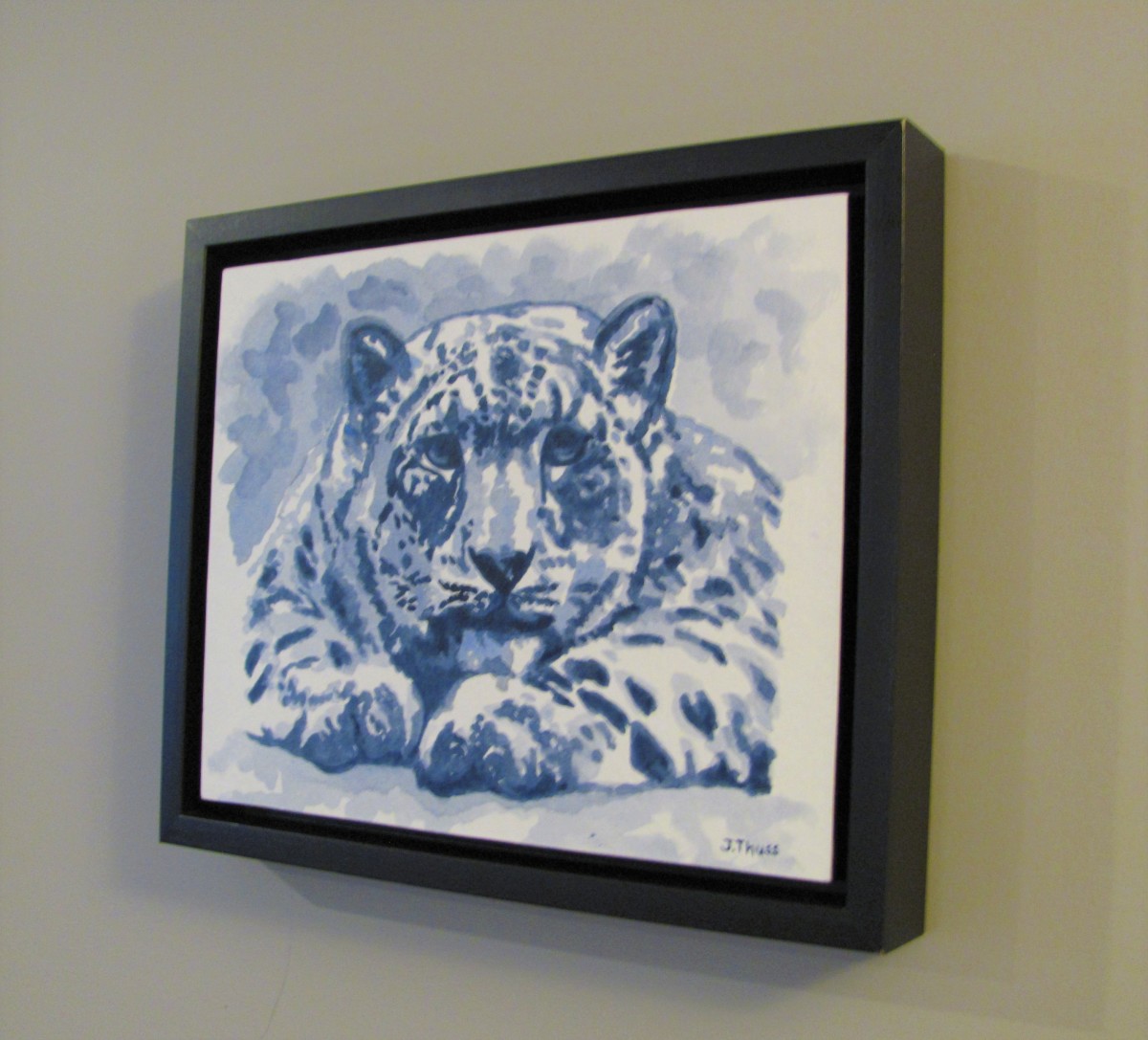 Snow Leopard by Jane Thuss 