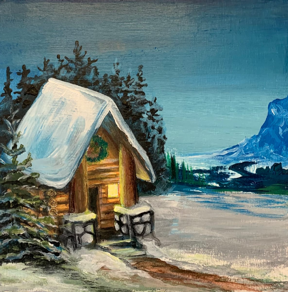 Christmas Cabin by Chelsea Davis 