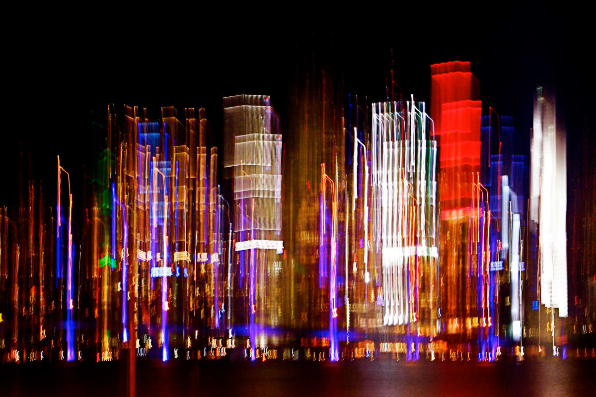 Miami  Neon Abstract by Rochelle Berman, Image 1.